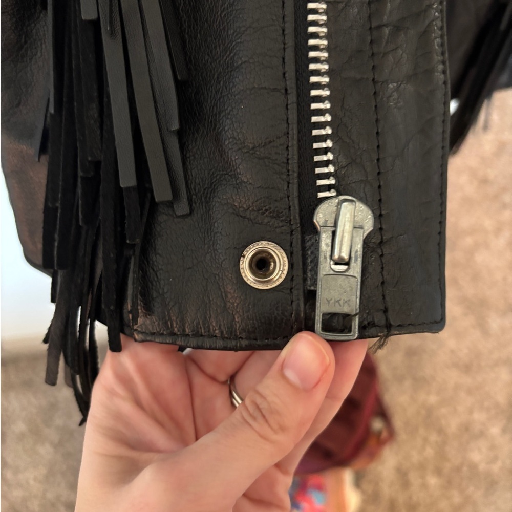 Unik Leather Men’s Motorcycle Jacket - Picture 5 of 13